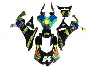 Online 2020-2025 Yamaha YZF 1000 R1 Motorcycle Fairings - Blue Green Yellow Red Black Color Wheel 94 Canada