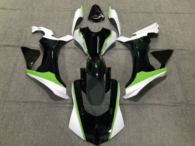 2020-2025 Yamaha YZF 1000 R1 Motorcycle Fairings - White Green Glossy Black Canada