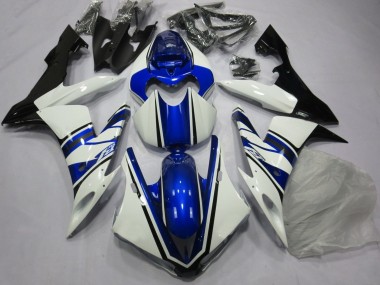 Online 2004-2006 Yamaha YZF 1000 R1 Motorcycle Fairing - White Blue Black Canada
