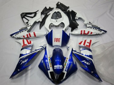 Online 2004-2006 Yamaha YZF 1000 R1 Motorcycle Fairings - White Blue Red Fiat Canada