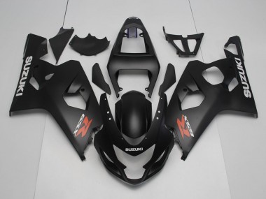 Online 2004-2005 Suzuki GSXR 600 / GSXR 750 Motorcycle Fairings - Matte Black Red White Canada