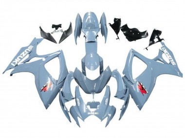 Online 2006-2007 Suzuki GSXR 600 / GSXR 750 Motorcycle Fairings - Blue Grey White Red Canada