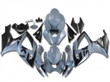 Online 2006-2007 Suzuki GSXR 600 / GSXR 750 Motorcycle Fairings - Grey Black Canada