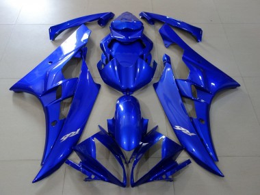 Online 2006-2007 Yamaha YZF R6 Motorcycle Fairings - Blue Canada