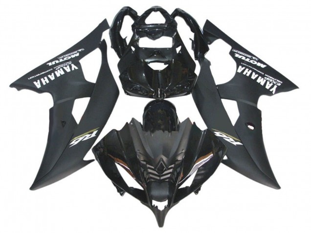 2008-2016 Yamaha YZF R6 Motorcycle Fairings - Glossy Black Matte Black White Canada