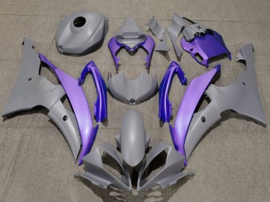 Online 2008-2016 Yamaha YZF R6 Motorcycle Fairings - Grey Purple Canada