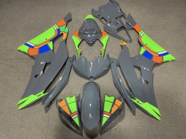 Online 2008-2016 Yamaha YZF R6 Motorcycle Fairings - Nardo Grey Neon Green Color Wheel Canada