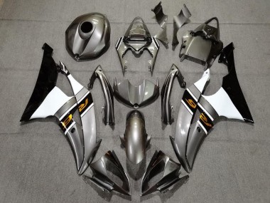 Online 2008-2016 Yamaha YZF R6 Motorcycle Fairings - Silver White Gold Black Canada