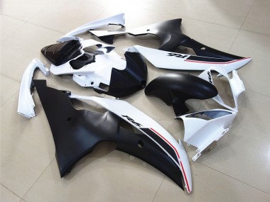Online 2008-2016 Yamaha YZF R6 Motorcycle Fairings - White Matte Black Red Canada