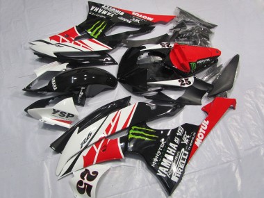 Online 2008-2016 Yamaha YZF R6 Motorcycle Fairings - White Red Glossy Black Green Monster 25 Canada
