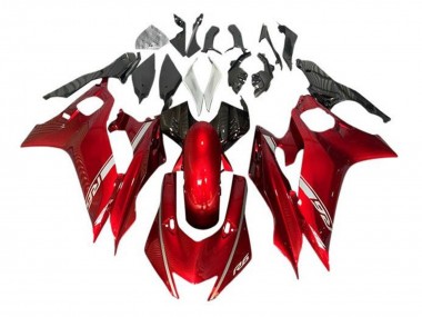 Online 2017-2023 Yamaha YZF R6 Motorcycle Fairing - Red Canada