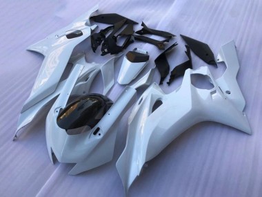 Online 2017-2023 Yamaha YZF R6 Motorcycle Fairings - White Glossy Black Canada