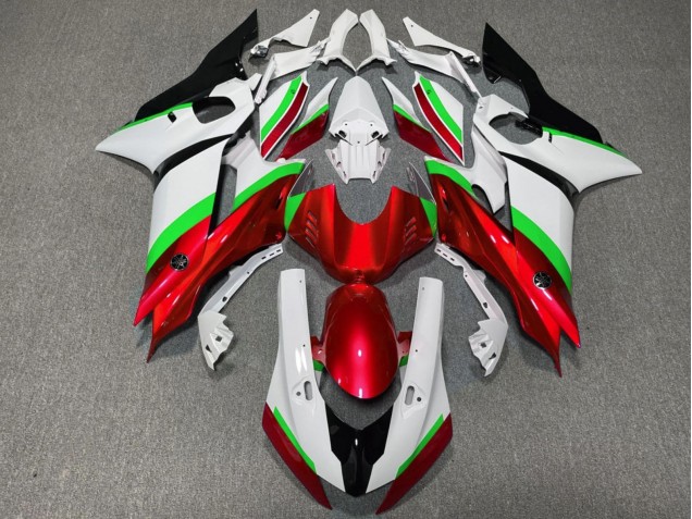 2017-2023 Yamaha YZF R6 Motorcycle Fairings - White Neon Green Red Black Canada