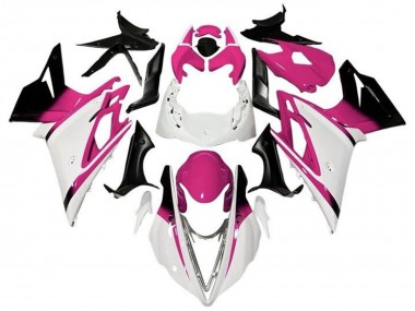 Online 2013-2016 Triumph Daytona 675 Triple Motorcycle Fairings - White Pink Glossy Black Canada