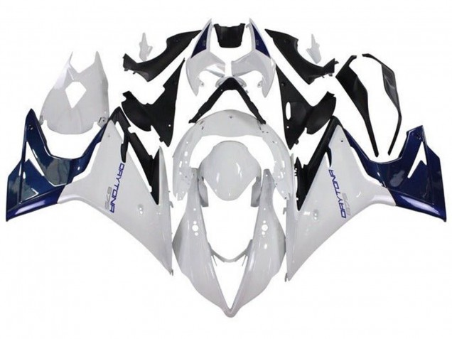 2013-2016 Triumph Daytona 675 Triple Motorcycle Fairings - White Blue Canada