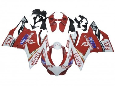 Online 2013-2016 Triumph Daytona 675 Triple Motorcycle Fairings - White Red Fiamm Canada