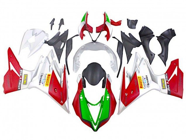 2013-2016 Triumph Daytona 675 Triple Motorcycle Fairings - White Red Green Canada