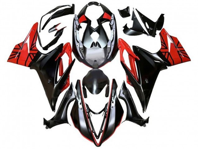 2013-2016 Triumph Daytona 675 Triple Motorcycle Fairings - Silver Red Glossy Black Canada