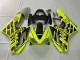 2006-2008 Triumph Daytona 675 Triple Motorcycle Fairings - Yellow Matte Black Canada