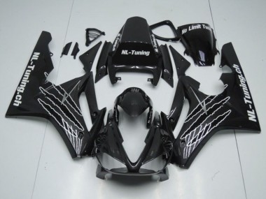 Online 2006-2008 Triumph Daytona 675 Triple Motorcycle Fairing Kits - Glossy Black Canada