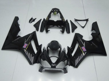 Online 2006-2008 Triumph Daytona 675 Triple Motorcycle Fairings - Glossy Black Canada