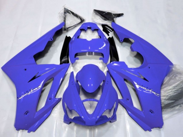 2006-2008 Triumph Daytona 675 Triple Motorcycle Fairings - Blue Glossy Black Canada