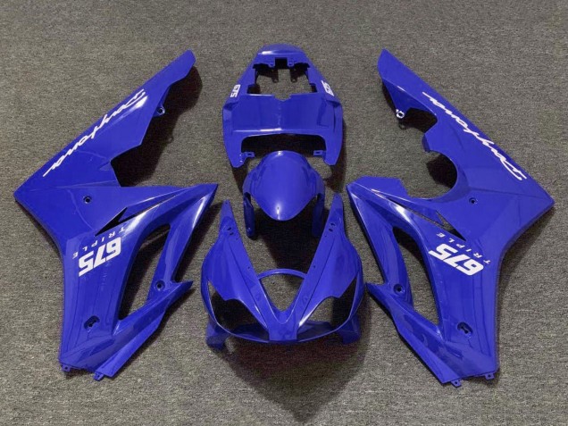 2006-2008 Triumph Daytona 675 Triple Motorcycle Fairing - Blue Canada