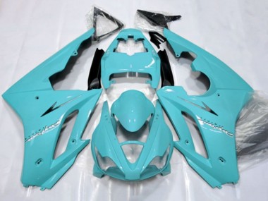 Online 2006-2008 Triumph Daytona 675 Triple Motorcycle Fairings - Turquoise Blue Canada