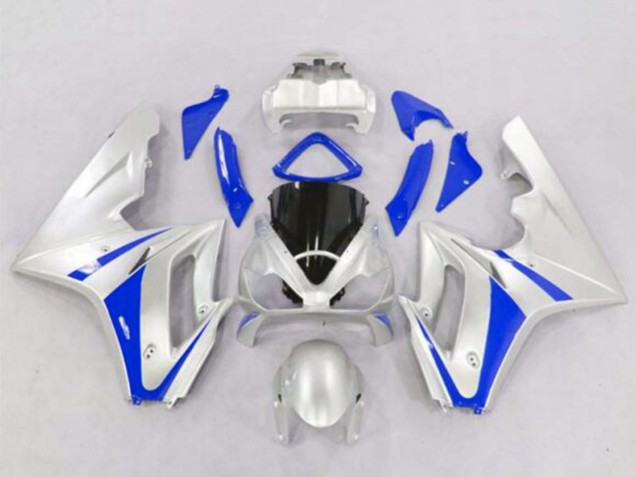 2006-2008 Triumph Daytona 675 Triple Motorcycle Fairings - Silver Blue Canada