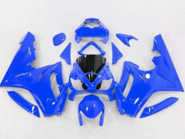 Online 2006-2008 Triumph Daytona 675 Triple Motorcycle Fairings - Blue Canada