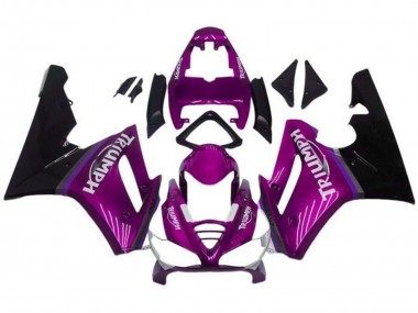 Online 2009-2012 Triumph Daytona 675 Triple Motorcycle Fairings - Purple Glossy Black Canada