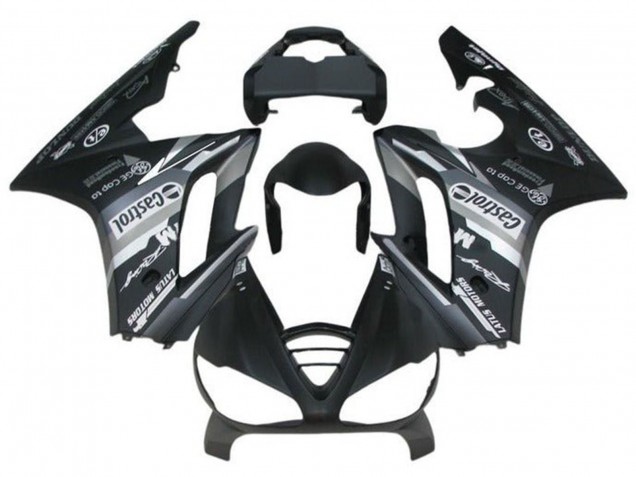 2009-2012 Triumph Daytona 675 Triple Motorcycle Fairings - Grey Matte Black Canada