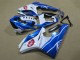 2009-2012 Triumph Daytona 675 Triple Motorcycle Fairings - White Blue Hpi Canada