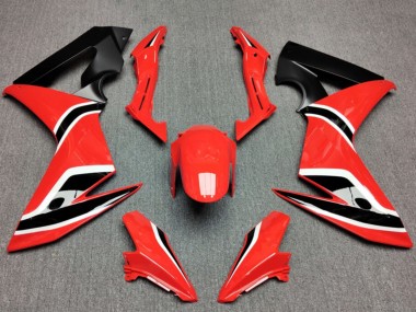 Online 2014-2016 Honda CBR650F Motorcycle Fairings - Red Matte Black Canada