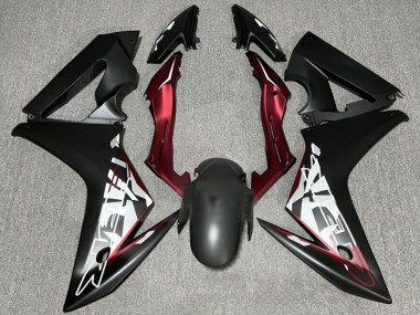 Online 2014-2016 Honda CBR650F Motorcycle Fairings - Matte Black Red Canada