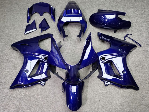 2003-2013 Suzuki SV650 Motorcycle Fairings - Glossy Blue Carbon Fiber Canada