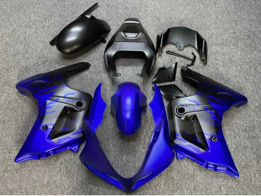 Online 2003-2013 Suzuki SV650 Motorcycle Fairings - Blue Matte Black Splash Canada