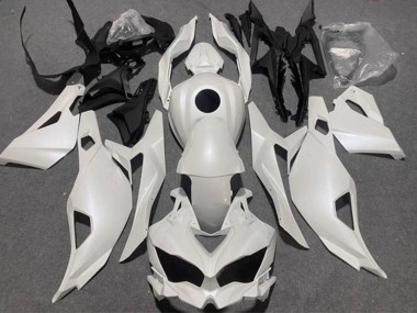 Online 2019-2025 Kawasaki ZX4R ZX-4RR Motorcycle Fairings - Pearl White Canada