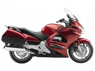 Online 2002-2016 Honda ST1300 Motorcycle Fairings - Dark Red Canada