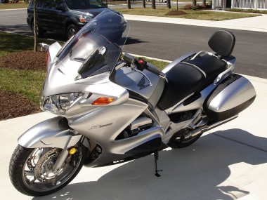 Online 2002-2016 Honda ST1300 Motorcycle Fairing - Silver Matte Black Canada