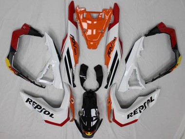 Online 2018-2021 Honda ADV150 Motorcycle Fairings - White Orange Red Yellow Glossy Black Repsol Canada