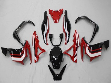 Online 2018-2021 Honda ADV150 Motorcycle Fairings - White Red Glossy Black Canada