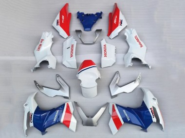 Online 2022-2024 Honda ADV160 Motorcycle Fairings - White Red Blue HRC Canada