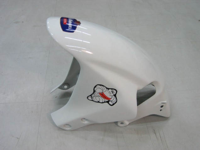 2005-2006 Honda CBR600RR Motorcycle Fairings - Blue White Yellow Rothmans Canada
