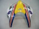 2005-2006 Honda CBR600RR Motorcycle Fairings - Blue White Yellow Rothmans Canada
