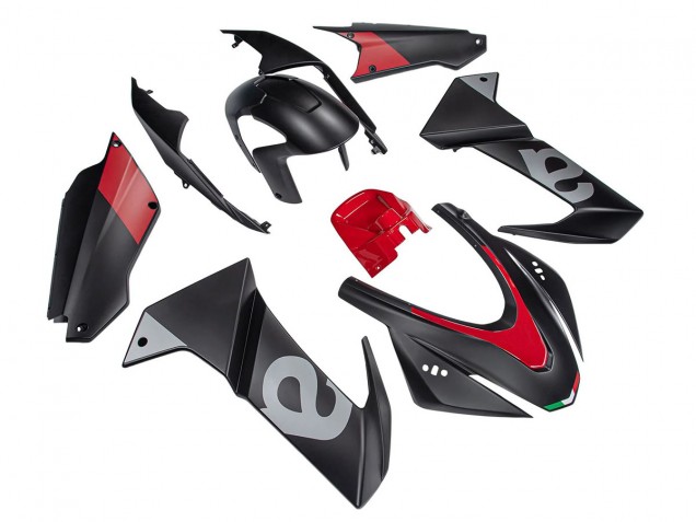 2020-2024 Aprilia RS660 Motorcycle Fairings - Black Red Canada