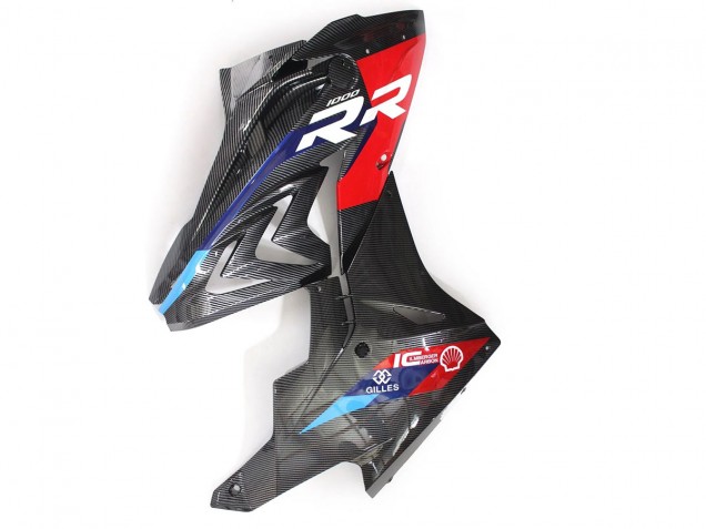 2015-2016 BMW S1000RR Motorcycle Fairings - Blue Red Carbon Fiber Canada