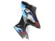 2015-2016 BMW S1000RR Motorcycle Fairings - Blue Red Carbon Fiber Canada