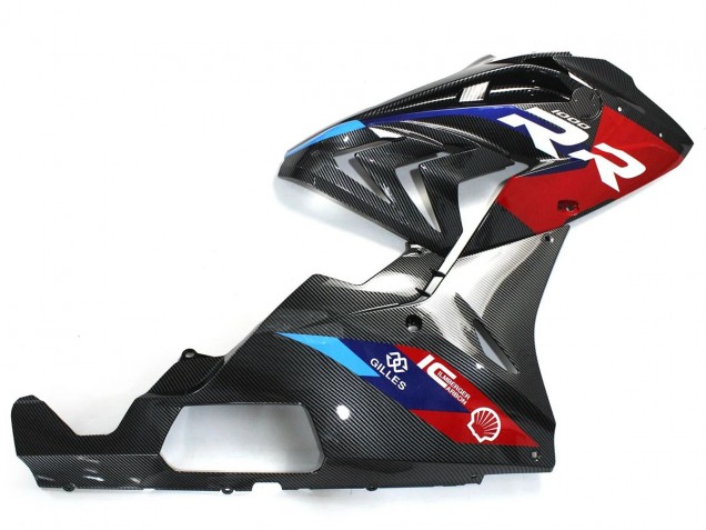 2015-2016 BMW S1000RR Motorcycle Fairings - Blue Red Carbon Fiber Canada