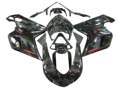 Online 2007-2014 Ducati 1098 Motorcycle Fairings - Glossy Black Canada